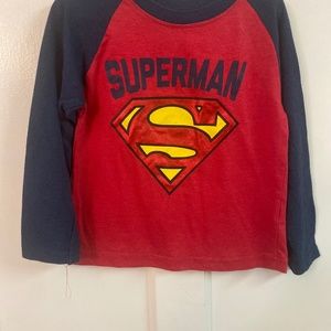 DC Superman Long Sleeve Tee